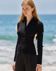 Quarter Zip Knit Sweater