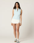 Rolled Collar Top