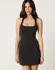 Sculpted Collar Dress