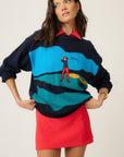 Golf Scene Sweater