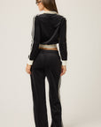 Velour Track Pants