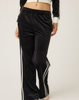 Velour Track Pants