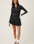 Long Sleeve Zip Front Bodysuit
