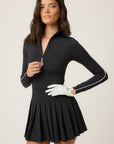 Long Sleeve Zip Front Bodysuit
