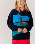 Golf Scene Sweater