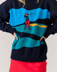 Golf Scene Sweater