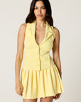 Button Front Vest