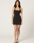 Sculpted Collar Dress