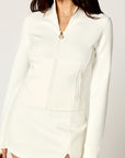 Luxe Zip Up Jacket