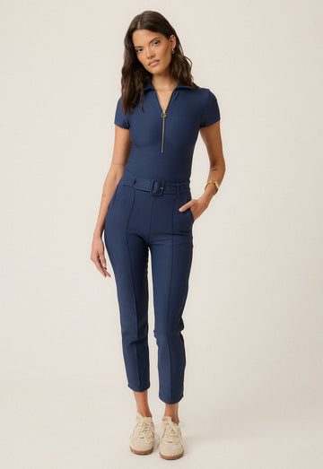 Belted Hybrid Pants