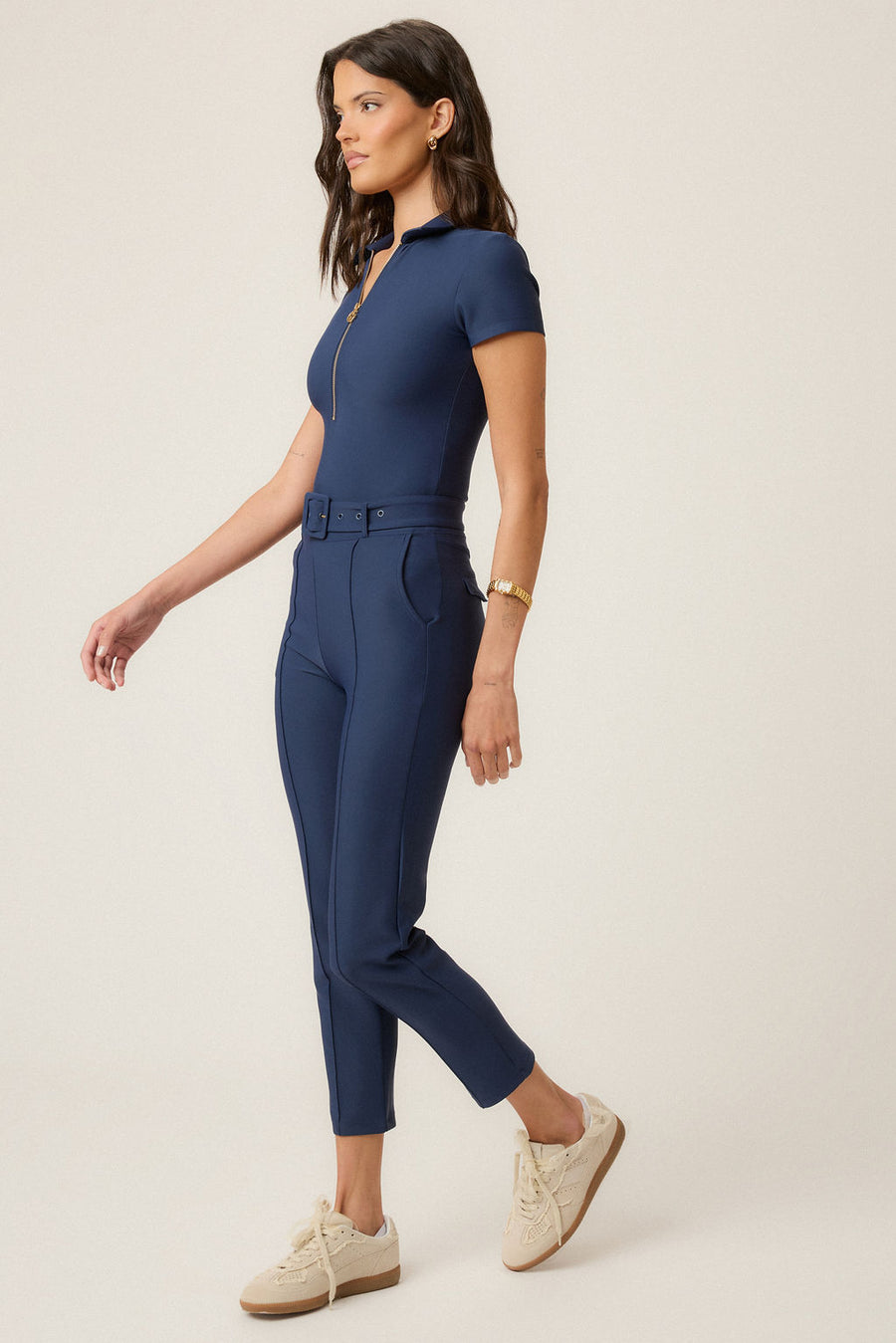 Belted Hybrid Pants
